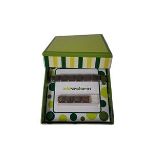 Kohls Silver Toned Italian Composable Add a Charm Elastic Stretch Bracelet